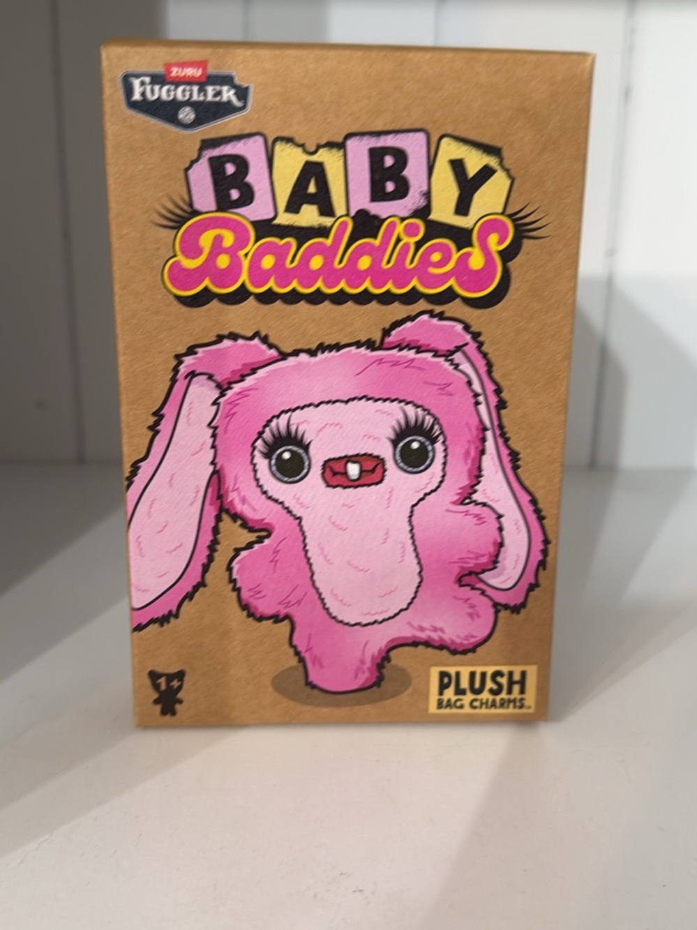 Baby Baddies Pink Plush Bag Charm